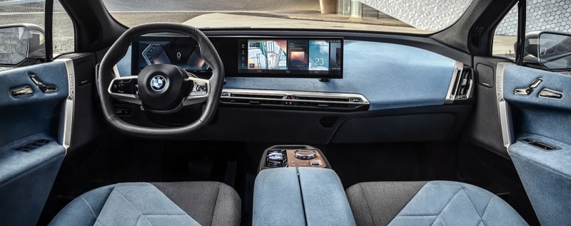 BMW iX Electric Crossover Interior