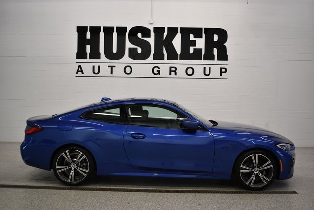 Used 2021 BMW 4 Series 430i with VIN WBA73AP06MCG26321 for sale in Lincoln, NE