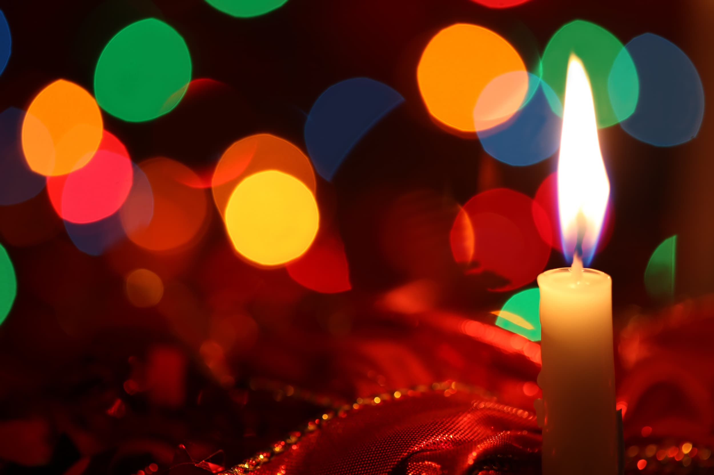 christmas candle