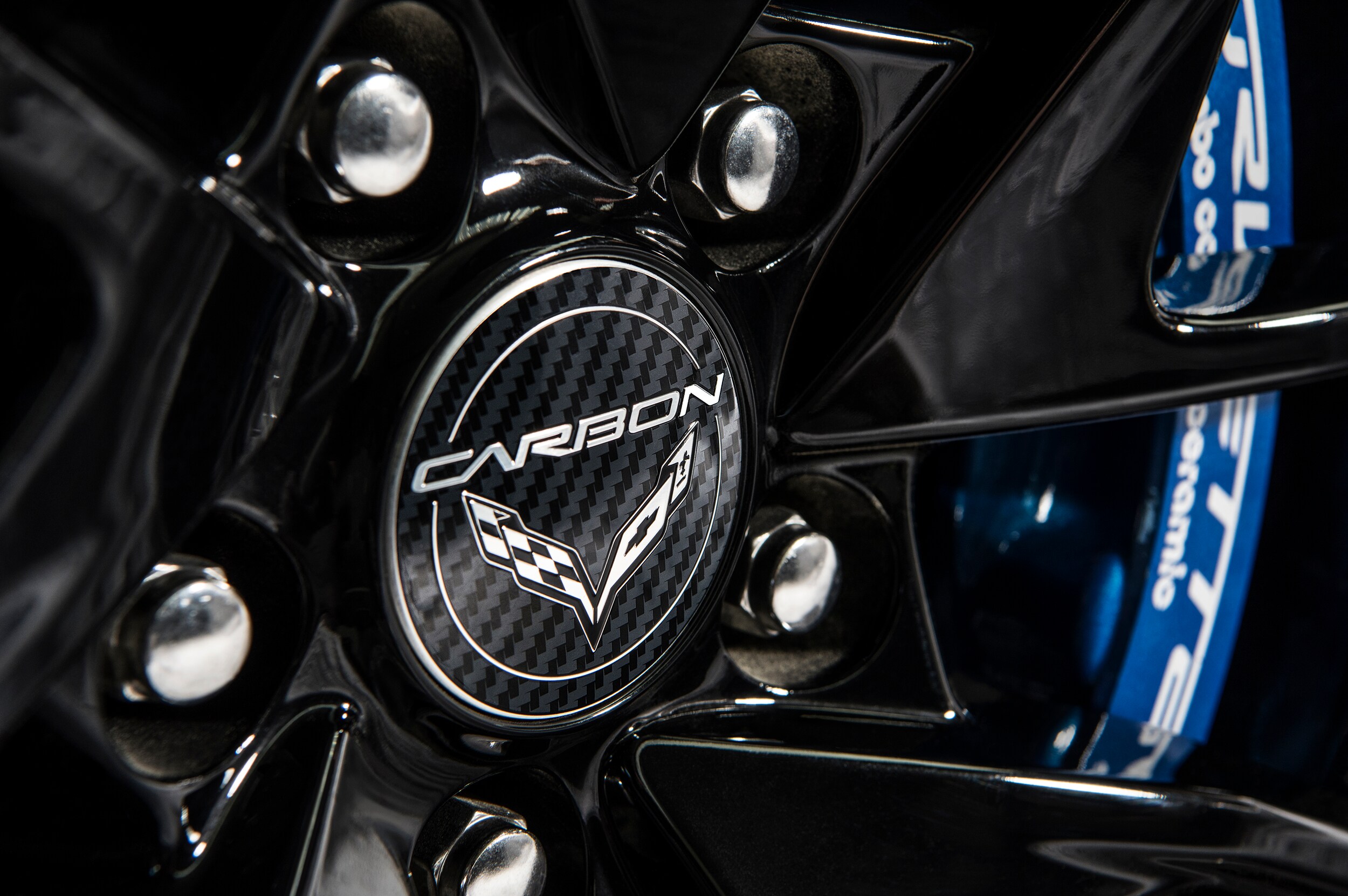 2018 Corvette Carbon 65 hood decal