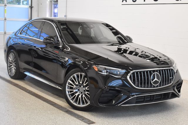 Obsidian Black Metallic 2025 Mercedes-Benz E-Class Sedan All-Wheel Drive 9-Speed Automatic