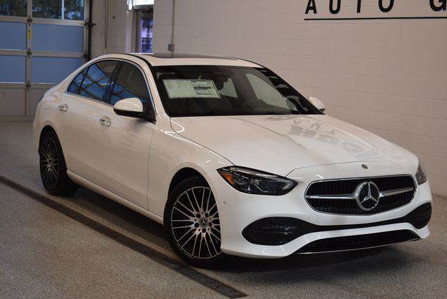 POLAR WHITE 2026 Mercedes-Benz C-Class Sedan All-Wheel Drive 9-Speed Automatic Overdrive