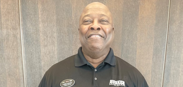 Staff member Larry Young from 52127429db70