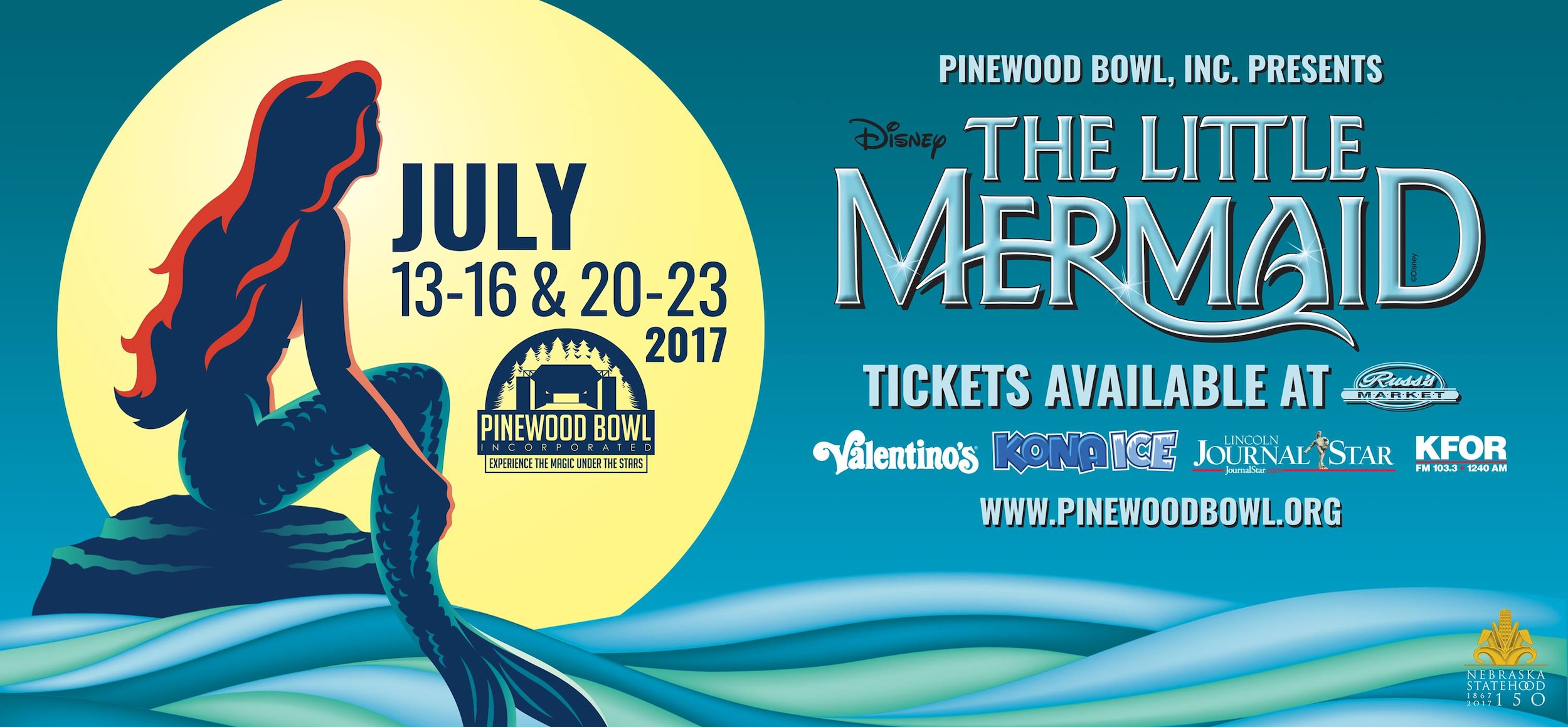 Pinewood Bowl Theater The Little Mermaid