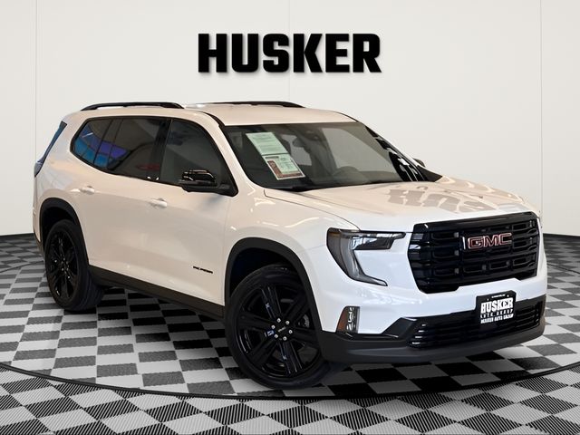 Summit White 2025 GMC Acadia Elevation AWD SUV / Crossover Four-Wheel Drive 8-Speed Automatic