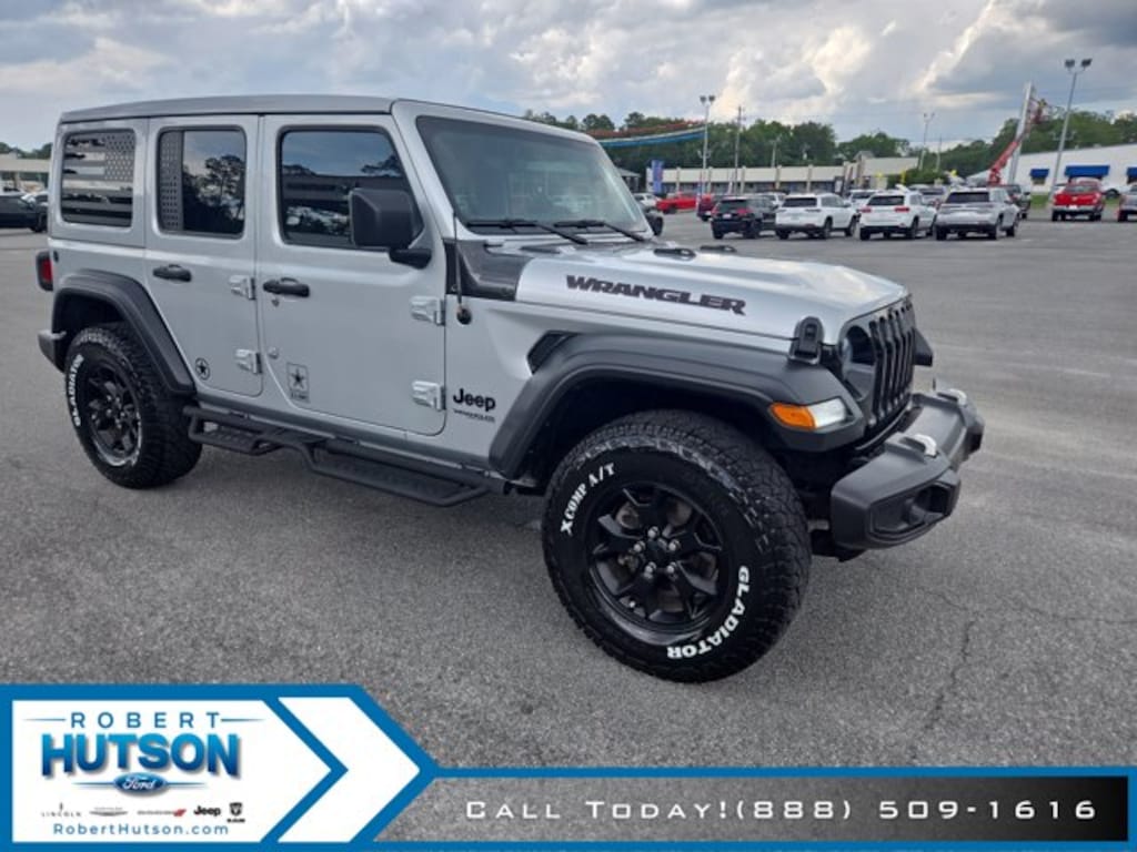 Used 2022 Jeep Wrangler Unlimited Willys SUV