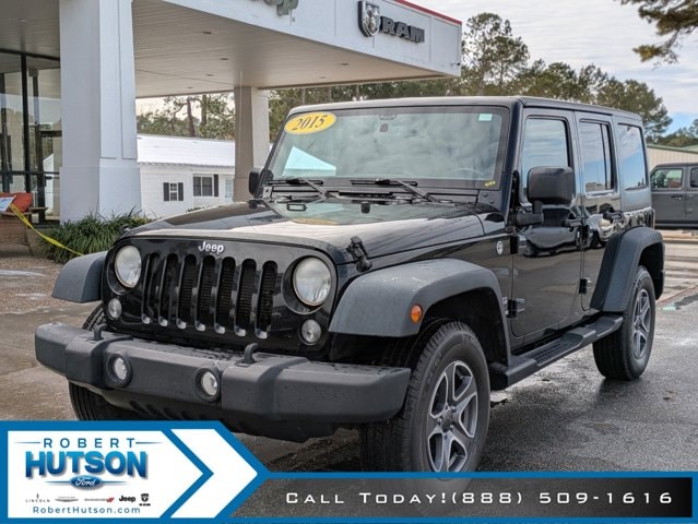 Used 2015 Jeep Wrangler Unlimited Sport with VIN 1C4BJWDG4FL503229 for sale in Moultrie, GA
