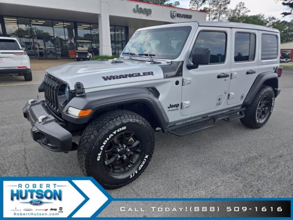 Used 2022 Jeep Wrangler Unlimited Willys SUV