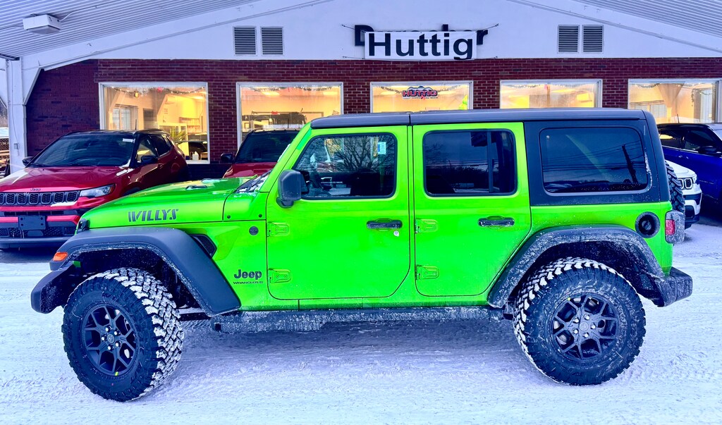 New 2026 Jeep Wrangler 4-DOOR WILLYS Sport Utility