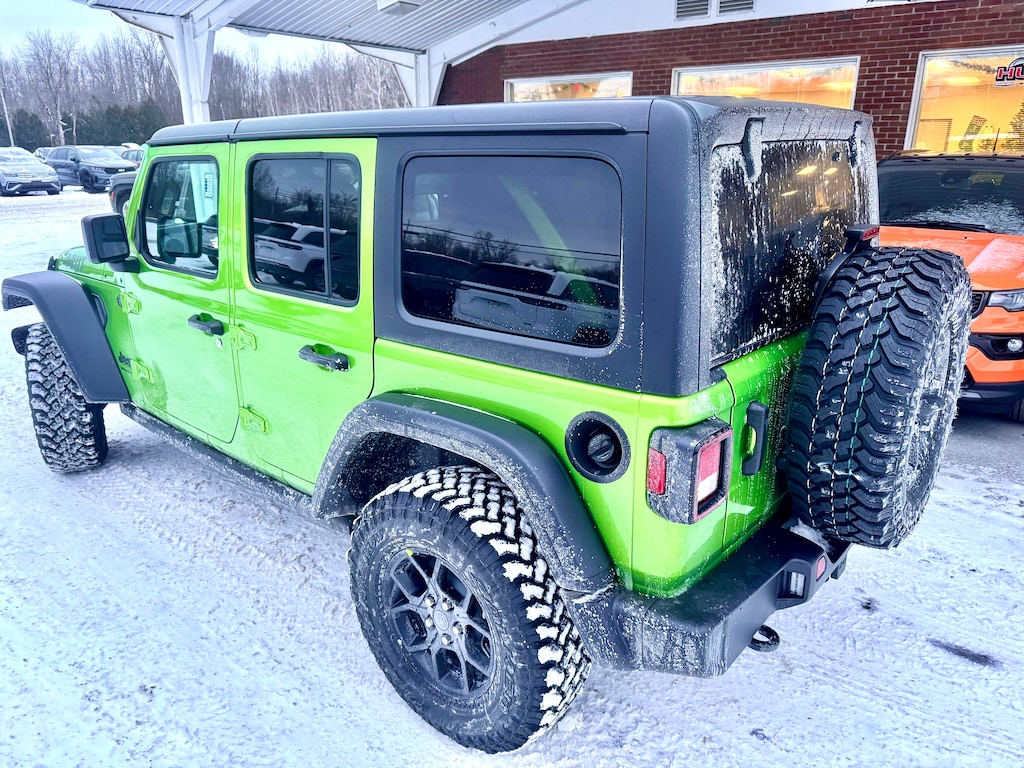 New 2026 Jeep Wrangler 4-DOOR WILLYS Sport Utility