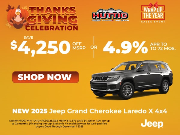 2025 Jeep Grand Cherokee Laredo X 4x4