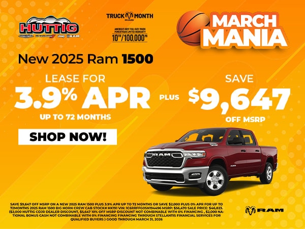 New 2025 RAM 1500 Big Horn Crew Cab