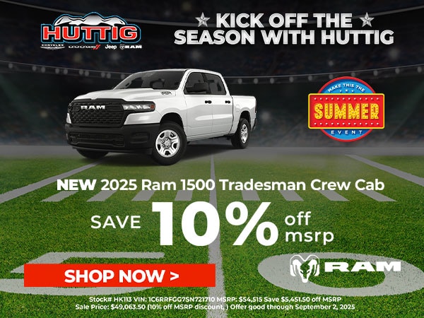 2025 Ram 1500 Tradesman Crew Cab