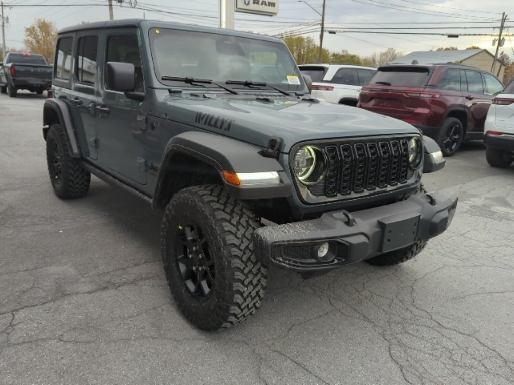 New 2026 Jeep Wrangler 4-DOOR WILLYS Sport Utility