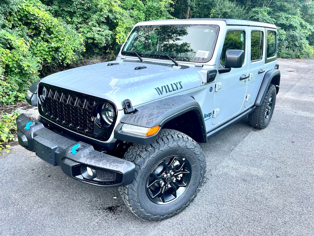 New 2024 Jeep Wrangler 4xe 4DOOR WILLYS For Sale Plattsburgh NY