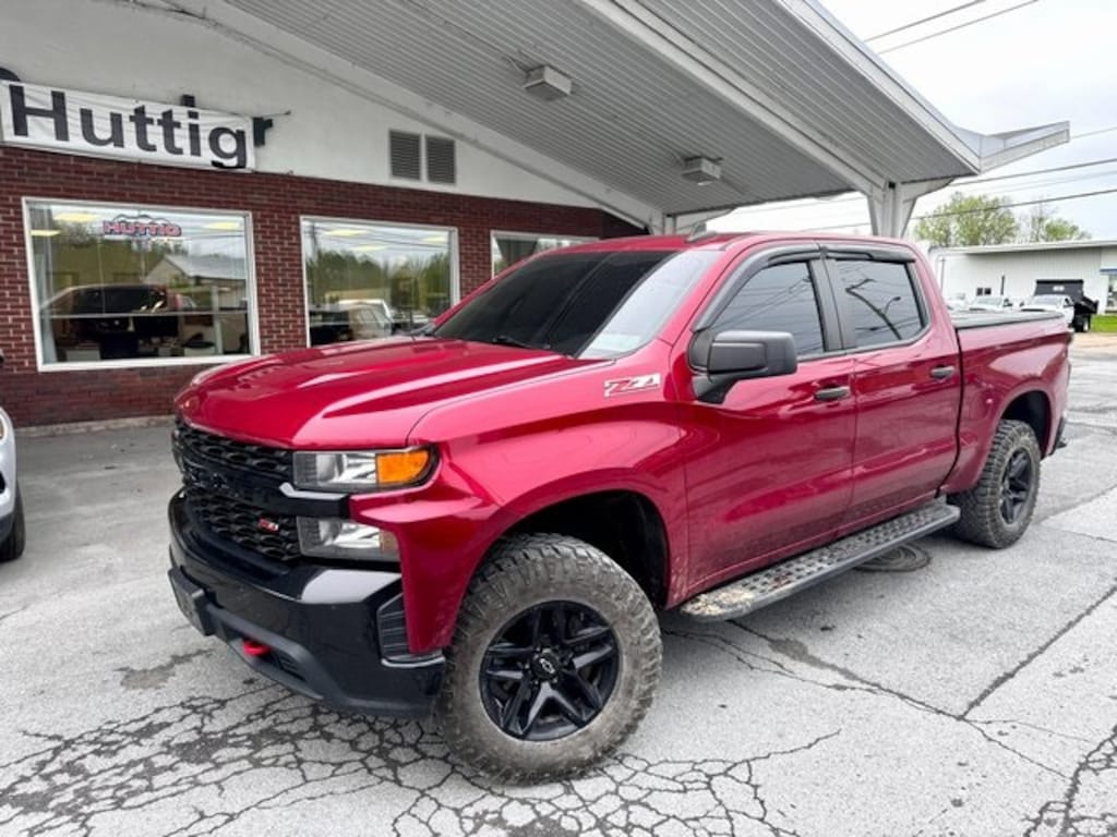 Used 2020 Chevrolet Silverado 1500 Silverado Custom Trail Boss Truck Crew Cab