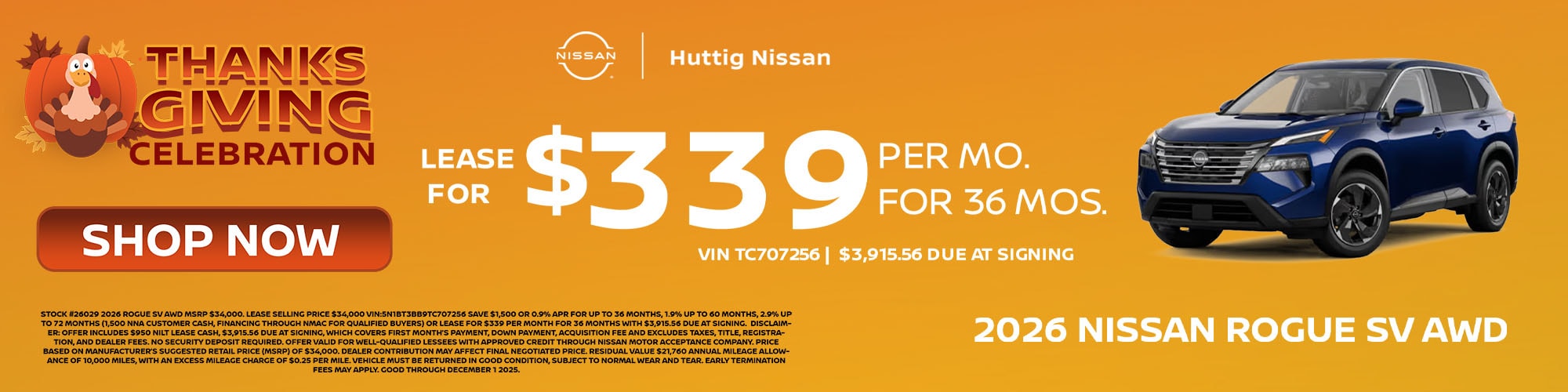 2026 Nissan Rogue SV AWD