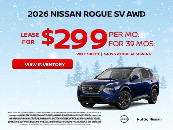 2026 Nissan Rogue SV AWD