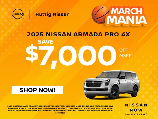 2025 Nissan Armada Pro 4x