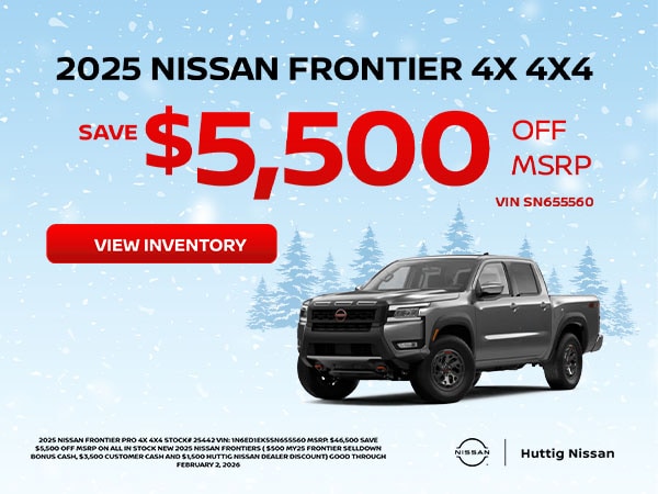 2025 Nissan Frontier Pro 4x 4x4