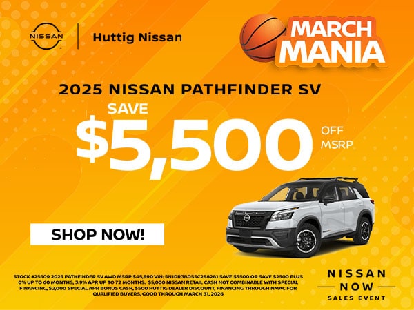 2025 Nissan Pathfinder SV
