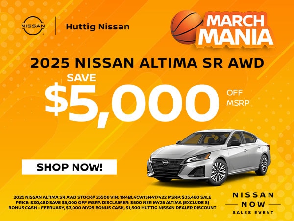 2025 Nissan Altima SR AWD