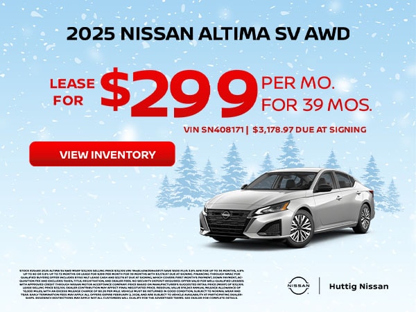 2025 Nissan Altima SV AWD