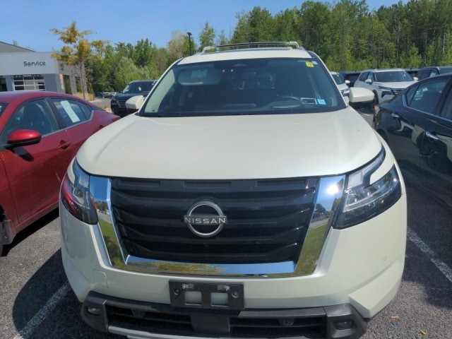 Used 2023 Nissan Pathfinder Platinum with VIN 5N1DR3DK9PC228510 for sale in Plattsburgh, NY