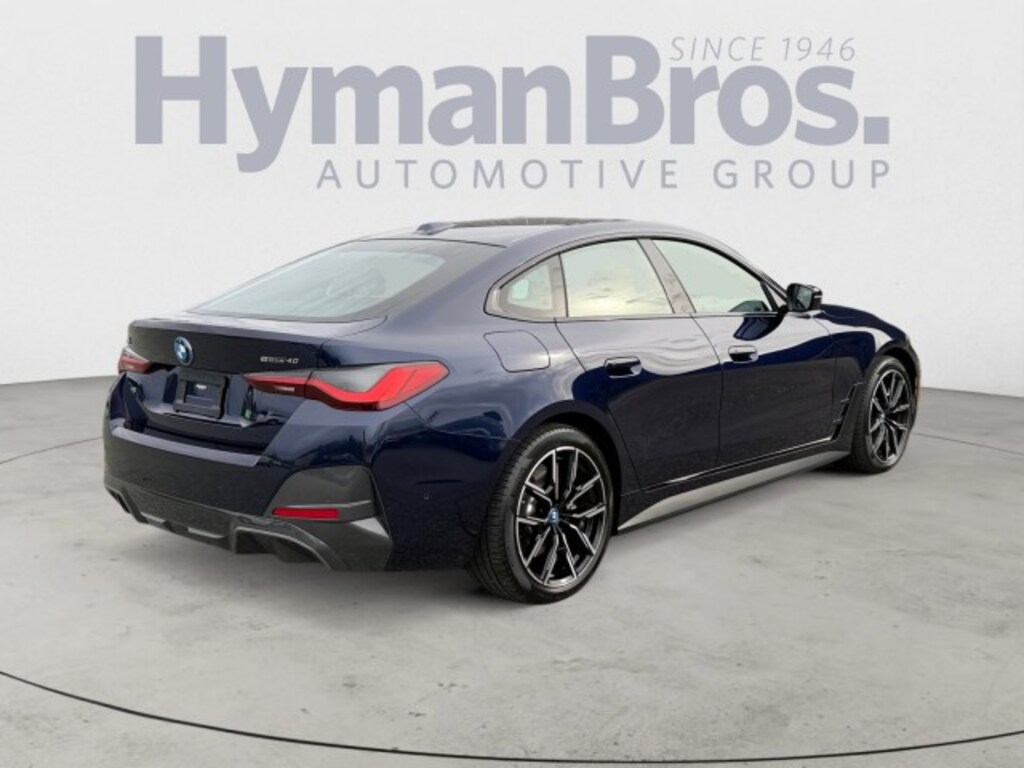 Used 2023 BMW i4 eDrive40, M Sport, park assist, premium Gran Coupe