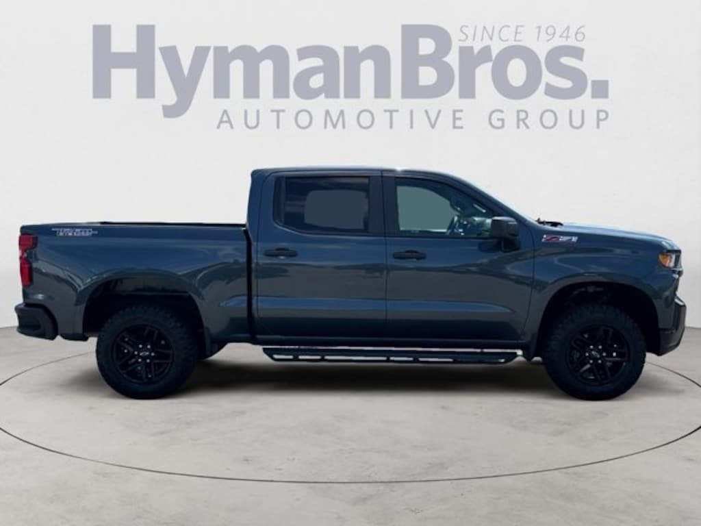Used 2021 Chevrolet Silverado 1500 4WD Custom Trail Boss Truck Crew Cab