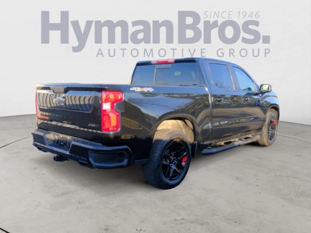 Used 2022 Chevrolet Silverado 1500 RST Crew Cab RST 4x4 Redline Edition, Multiflex Ta Truck Crew Cab