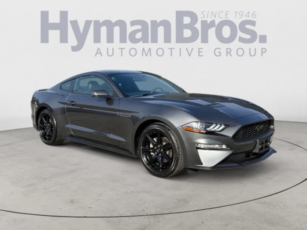 Used 2020 Ford Mustang Ecoboost Premium, Black Accent Coupe