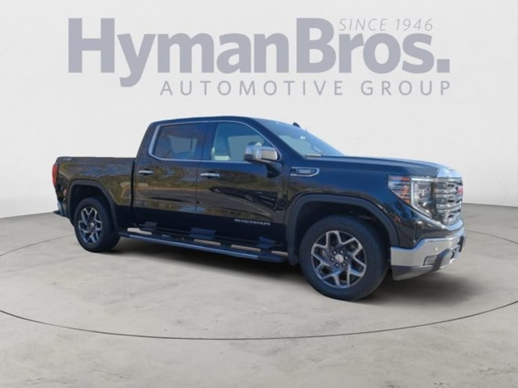 Used 2023 GMC Sierra 1500 SLT 4WD Crew Cab Moonroof, X31, Duramax Diesel Truck Crew Cab
