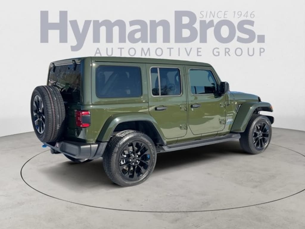 Used 2023 Jeep Wrangler 4xe Sahara Sky One-Touch Power Roof SUV