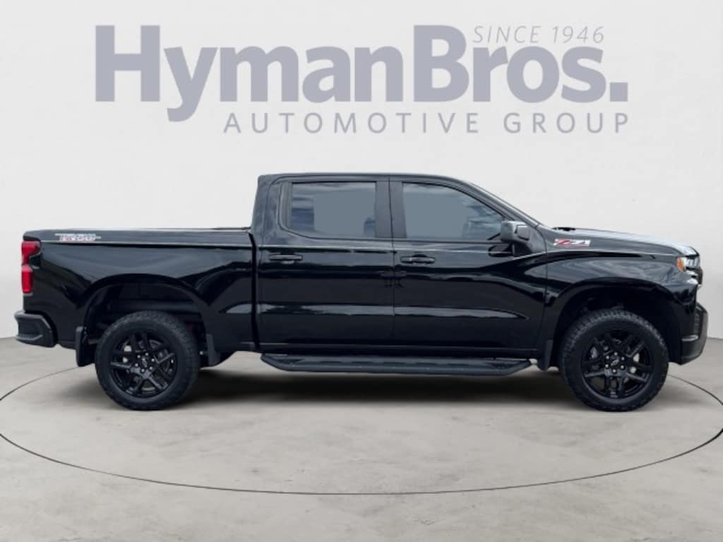 Used 2021 Chevrolet Silverado 1500 LT Trail Boss Leather, 20 Black Wheels Truck Crew Cab