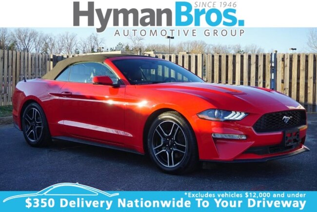 Used 2018 Ford Mustang For Sale At Hyman Bros Mitsubishi Vin
