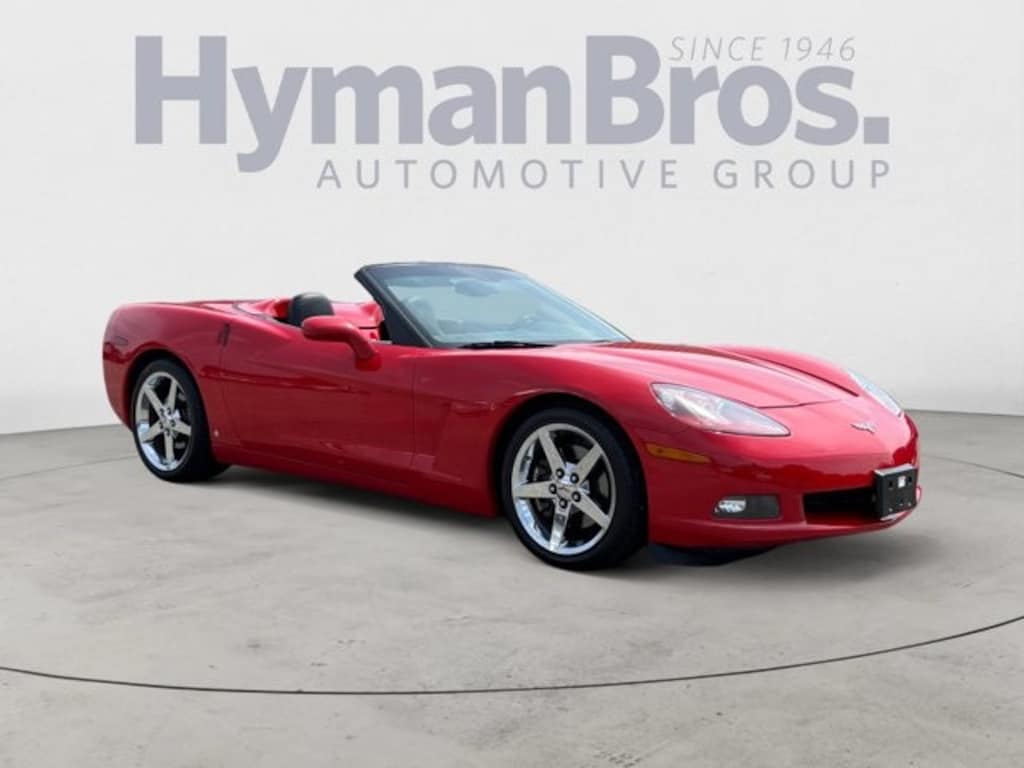 Used 2008 Chevrolet Corvette Convertible 3LT, Nav, Chrome Wheels Convertible