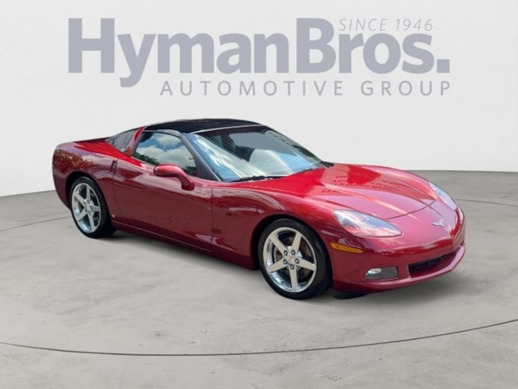 Used 2006 Chevrolet Corvette Coupe 3LT, Glass Top, Nav, Polished Wheels, 6-Spee Coupe