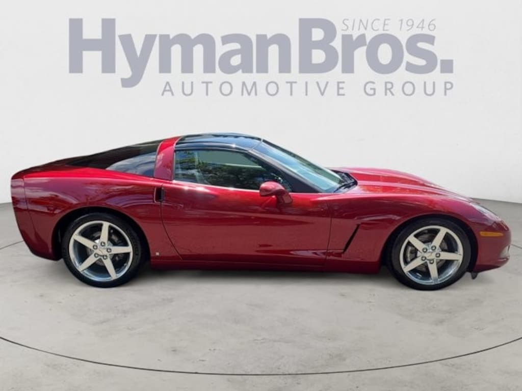 Used 2006 Chevrolet Corvette Coupe 3LT, Glass Top, Nav, Polished Wheels, 6-Spee Coupe