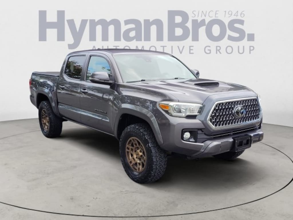 Used 2018 Toyota Tacoma TRD Sport 4x4 Double Cab Truck Double Cab