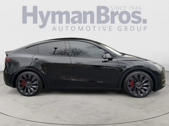Used 2025 Tesla Model Y Performance with VIN 7SAYGDEF7SA374967 for sale in Midlothian, VA
