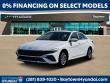 New 2026 Hyundai Elantra Hybrid Blue Sedan