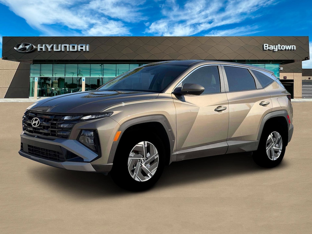 New 2026 Hyundai Tucson Hybrid Blue SUV