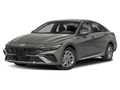 2026 Hyundai Elantra Hybrid Blue Sedan