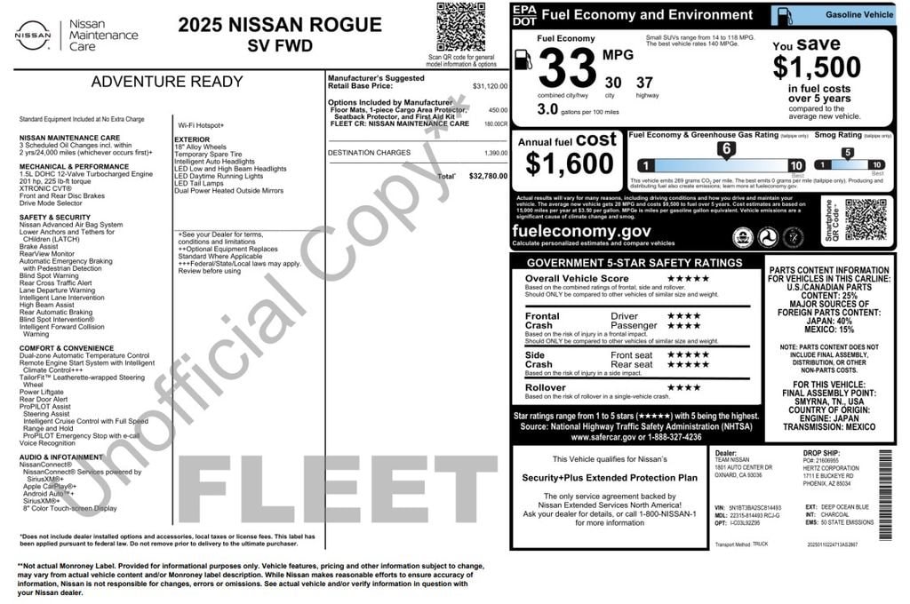 2025 Nissan Rogue