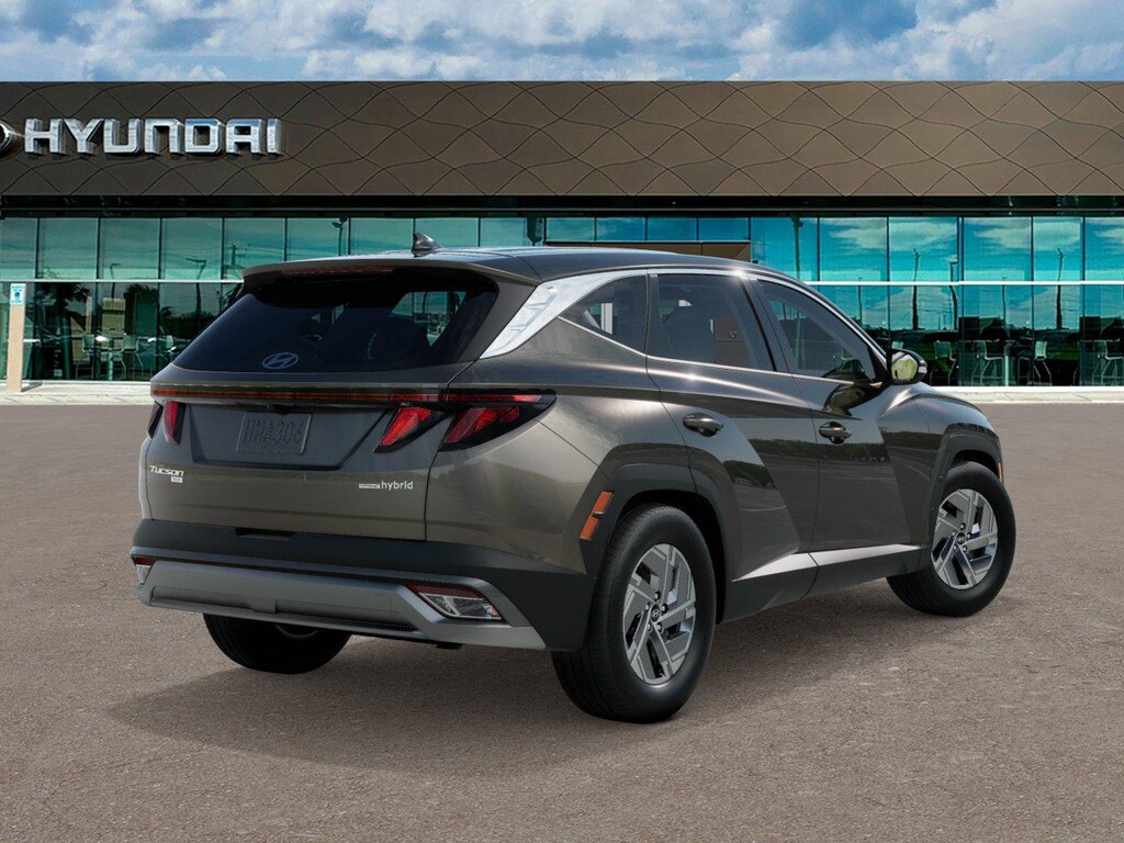 New 2026 Hyundai Tucson Hybrid Blue SUV