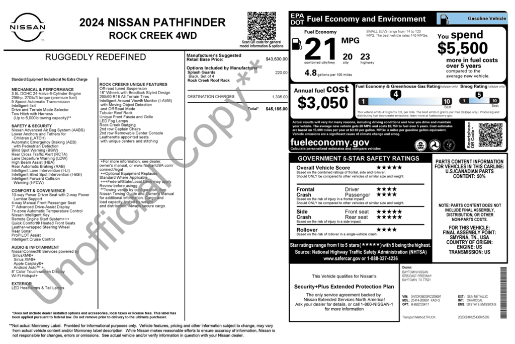  Nissan Pathfinder