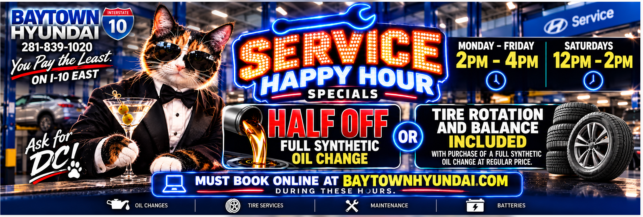 Happy Hour Service Specials