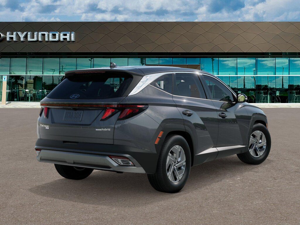 New 2026 Hyundai Tucson Hybrid Blue SUV