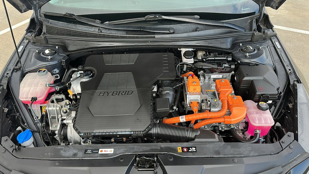 Certified 2023 Hyundai Elantra Hybrid Blue Blue DCT